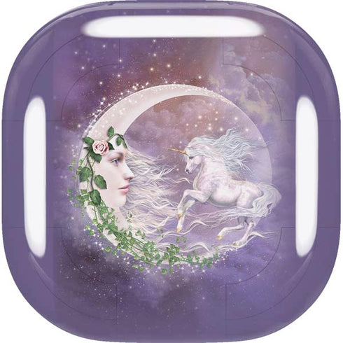 Moon Unicorn by Laurie Prindle Galaxy Buds Live Skin
