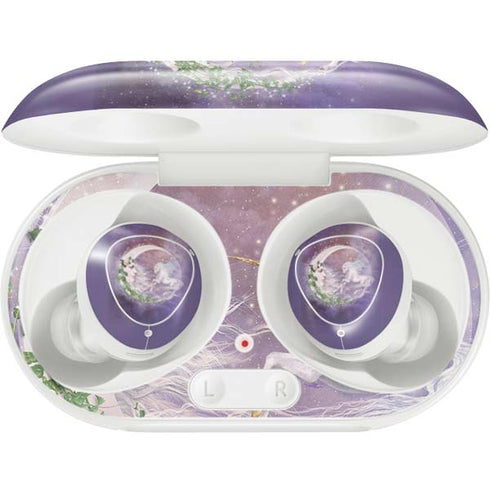 Moon Unicorn by Laurie Prindle Galaxy Buds Plus Skin