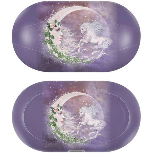 Moon Unicorn by Laurie Prindle Galaxy Buds Plus Skin