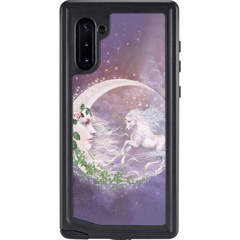 Moon Unicorn by Laurie Prindle Galaxy Cases