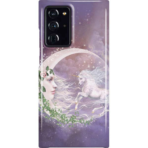 Moon Unicorn by Laurie Prindle Galaxy Cases
