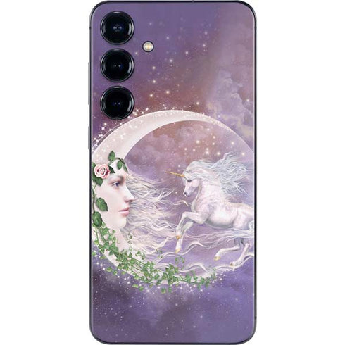 Moon Unicorn by Laurie Prindle Galaxy S25 Plus Skin