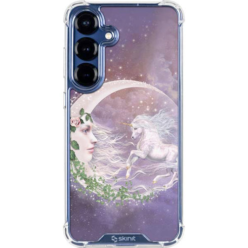 Moon Unicorn by Laurie Prindle Galaxy S25 Plus Clear Case