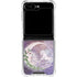 Moon Unicorn by Laurie Prindle Galaxy Z Flip6 Clear Case