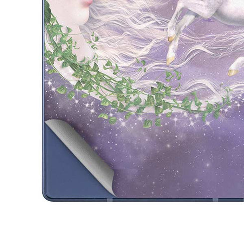 Moon Unicorn by Laurie Prindle Galaxy Z Fold6 Skin