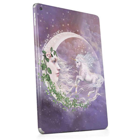 Moon Unicorn by Laurie Prindle Apple iPad Skin