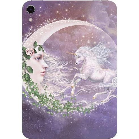 Moon Unicorn by Laurie Prindle Apple iPad Mini Skin