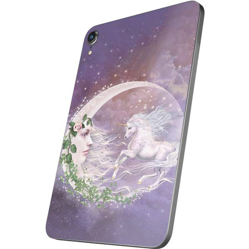 Moon Unicorn by Laurie Prindle Apple iPad Mini Skin