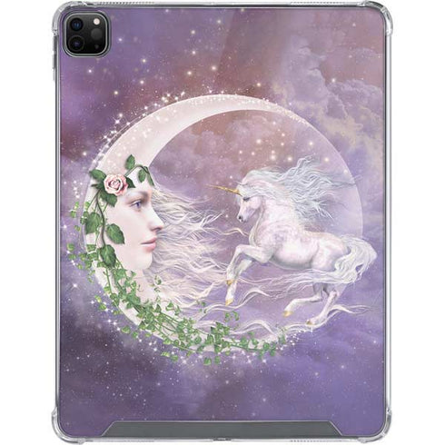 Moon Unicorn by Laurie Prindle iPad Cases