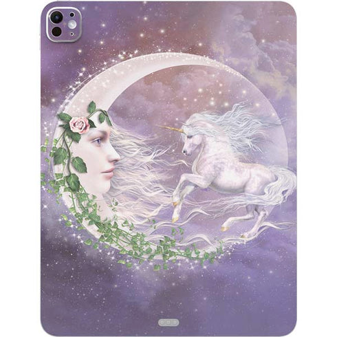 Moon Unicorn by Laurie Prindle iPad Pro 13in M4 (2024) Skin