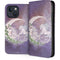 Moon Unicorn by Laurie Prindle iPhone 15 Plus Folio Case