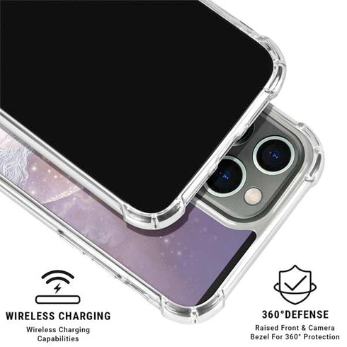 Moon Unicorn by Laurie Prindle iPhone 16 Pro Clear Case