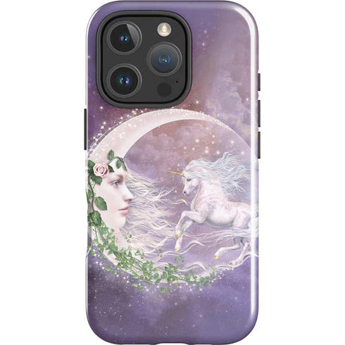 Moon Unicorn by Laurie Prindle iPhone 16 Pro Max Impact Case
