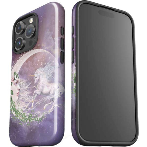 Moon Unicorn by Laurie Prindle iPhone 16 Pro Max Impact Case