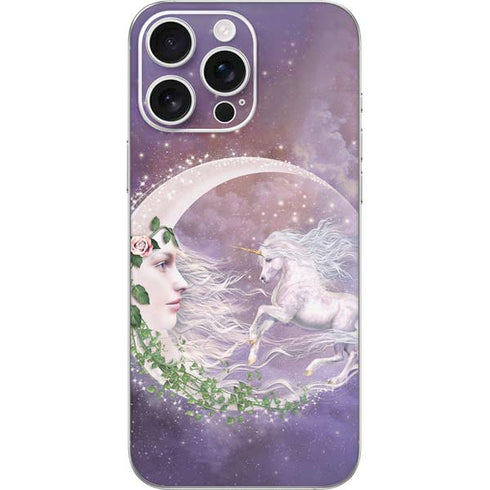 Moon Unicorn by Laurie Prindle iPhone 16 Pro Max Skin