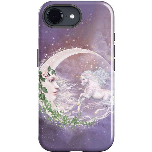 Moon Unicorn by Laurie Prindle iPhone 16e Impact Case