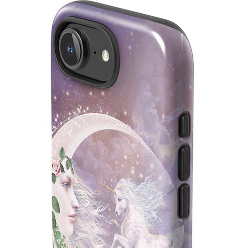 Moon Unicorn by Laurie Prindle iPhone 16e Impact Case