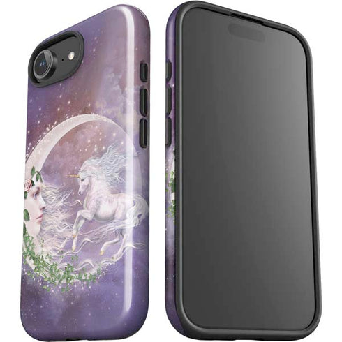 Moon Unicorn by Laurie Prindle iPhone 16e Impact Case