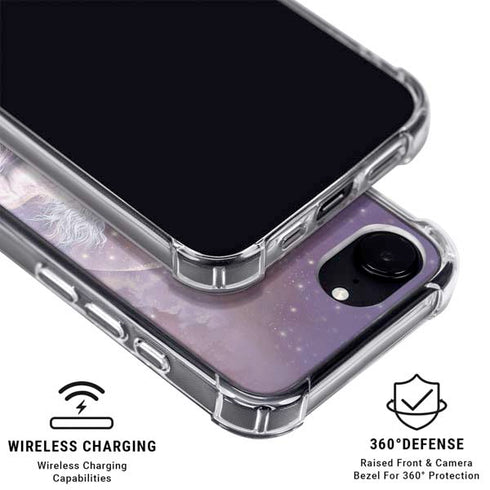 Moon Unicorn by Laurie Prindle iPhone 16e MagSafe Case
