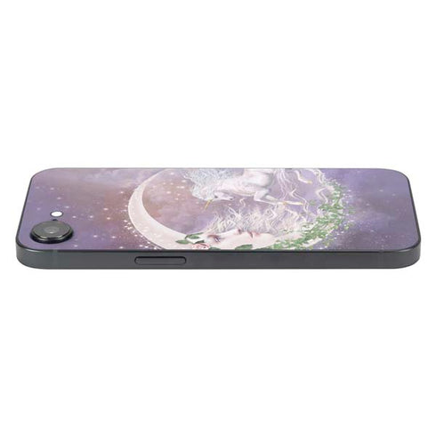 Moon Unicorn by Laurie Prindle iPhone 16e Skin
