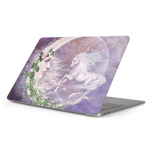 Moon Unicorn by Laurie Prindle Apple MacBook Pro 16-inch Skin