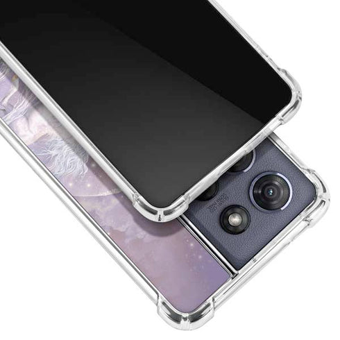 Moon Unicorn by Laurie Prindle Moto G Power 5G (2025) Clear Case