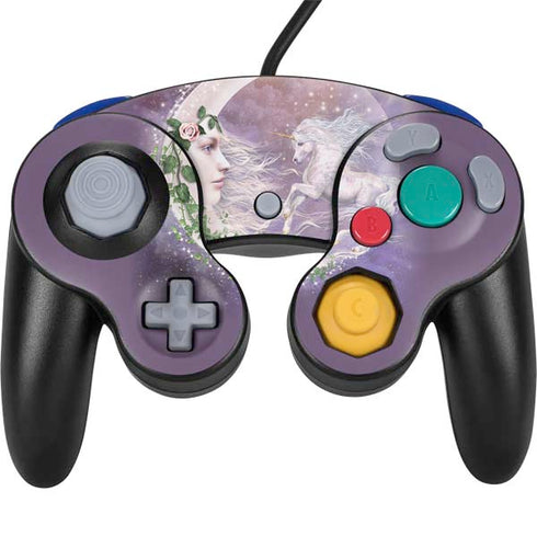 Moon Unicorn by Laurie Prindle Nintendo Skins