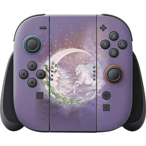 Moon Unicorn by Laurie Prindle Nintendo Switch 2 (2025) Joy-Con Controller Skin