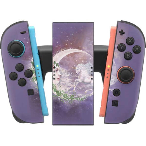 Moon Unicorn by Laurie Prindle Nintendo Switch 2 (2025) Joy-Con Controller Skin