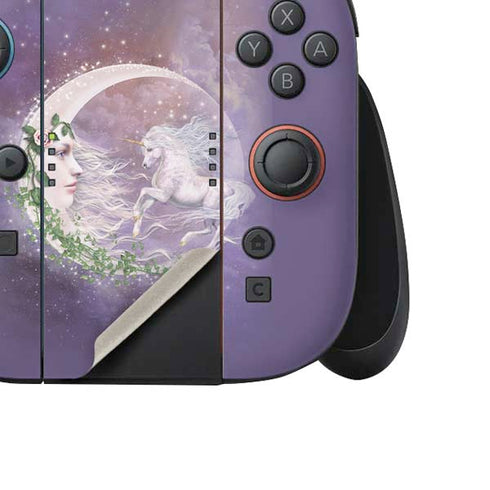 Moon Unicorn by Laurie Prindle Nintendo Switch 2 (2025) Joy-Con Controller Skin