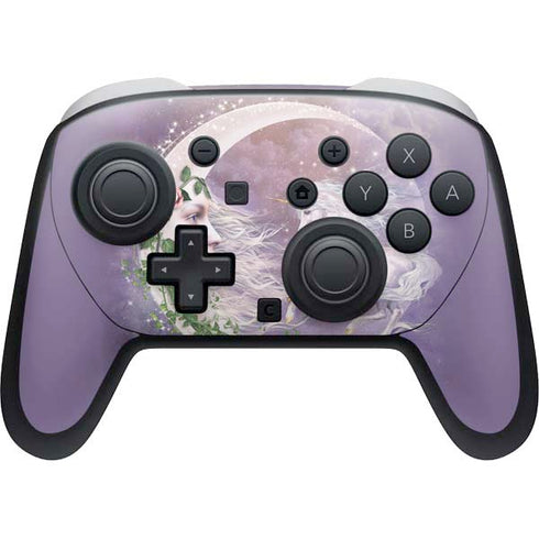 Moon Unicorn by Laurie Prindle Nintendo Switch 2 (2025) Pro Controller Skin