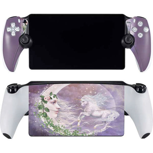 Moon Unicorn by Laurie Prindle PlayStation Portal Remote Player Skin