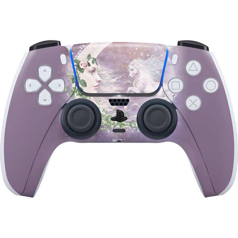 Moon Unicorn by Laurie Prindle PlayStation PS5 Skins