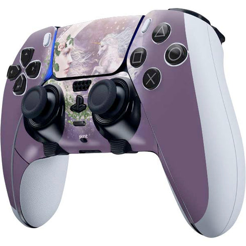 Laurie Prindle Moon Unicorn PS5 DualSense Edge Pro Controller Skin