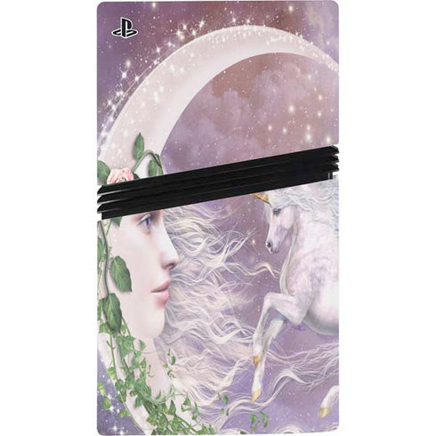 Moon Unicorn by Laurie Prindle PS5 Pro Disk Bundle Skin