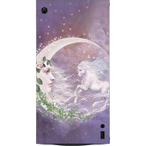 Moon Unicorn by Laurie Prindle XBox Series X Digital Edition Console Skin