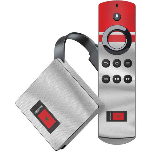 Morocco Soccer Flag Amazon Fire TV Skin