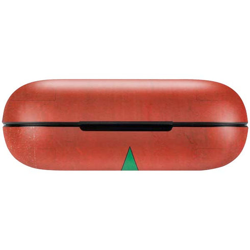 Morocco Flag Distressed Amazon Echo Buds Skin