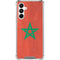 Morocco Flag Distressed Galaxy A16 5G Clear Case