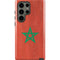 Morocco Flag Distressed Galaxy S23 Ultra Pro Case