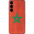 Morocco Flag Distressed Galaxy S25 Plus Skin