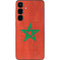 Morocco Flag Distressed Galaxy S24 Plus Skin