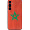 Morocco Flag Distressed Galaxy S25 Skin