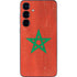 Morocco Flag Distressed Galaxy S25 Skin