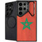 Morocco Flag Distressed Galaxy S24 Ultra Kickstand Case