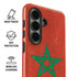 Morocco Flag Distressed Galaxy S26 Impact Case