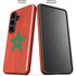 Morocco Flag Distressed Galaxy S26 Impact Case
