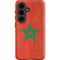 Morocco Flag Distressed Galaxy S26 Plus Impact Case
