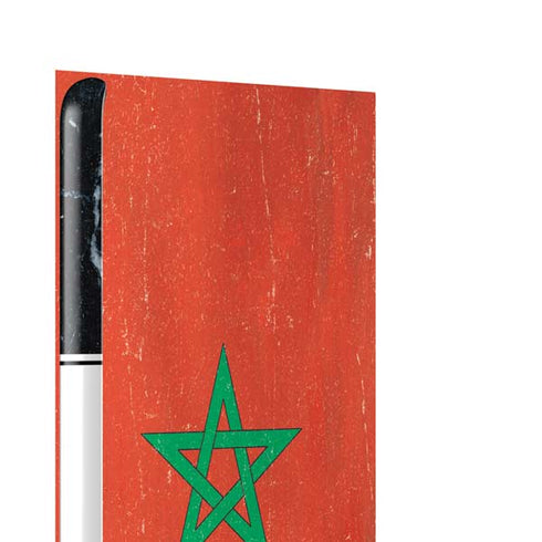 Morocco Flag Distressed Galaxy S26 Plus Impact Case