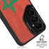 Morocco Flag Distressed Galaxy S26 Plus Kickstand Case